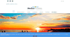 Desktop Screenshot of medsur-hoteles.com
