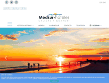 Tablet Screenshot of medsur-hoteles.com